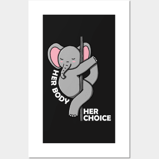 Her Body Her Choice Posters and Art